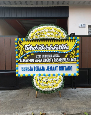 Papan Bunga Duka di Bantarkalong
