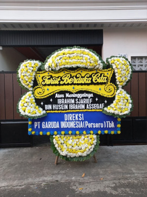 Papan Bunga Duka di Bantarkalong
