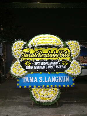 Papan Bunga Duka di Bantarkalong